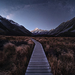 Mt Cook Milky Way-Stephan Romer-bronze-NATURE-Landscapes -7442