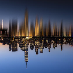 Reflected Realities-Patrick Schoerg-bronze-ARCHITECTURE-Aerial-8058