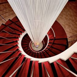 White Beam Spiral-Kimio Kobayashi-bronze-ARCHITECTURE-Interiors -8166