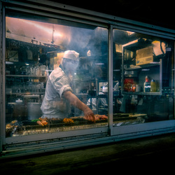 Its A Sauna In Here-Amit Misra-bronze-PEOPLE-Street-8125