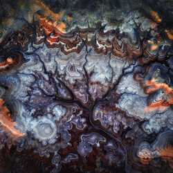 Fractured Veins of Earth-Dylan Knight-gold-FINE ART-Abstract -8775