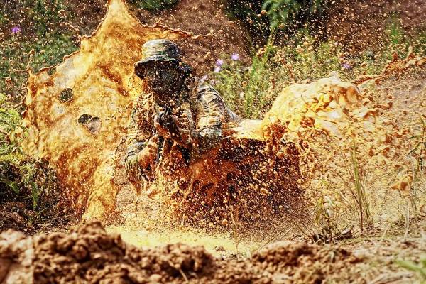 Photograph Adi Winata Army on One Eyeland