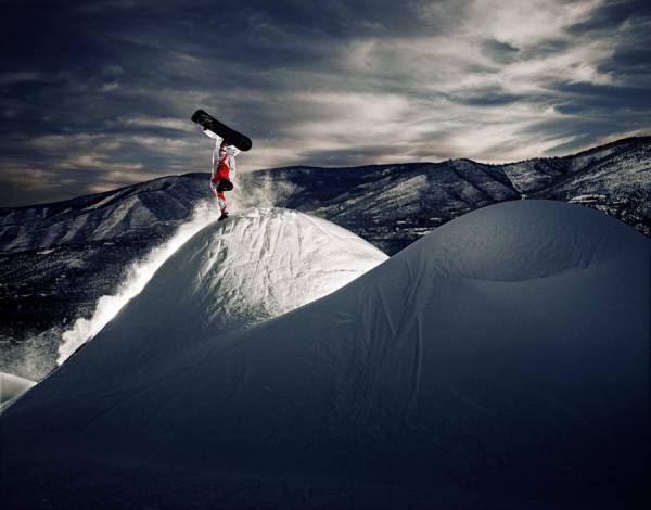 Photograph Brian Bailey Buttermilk Handplant on One Eyeland