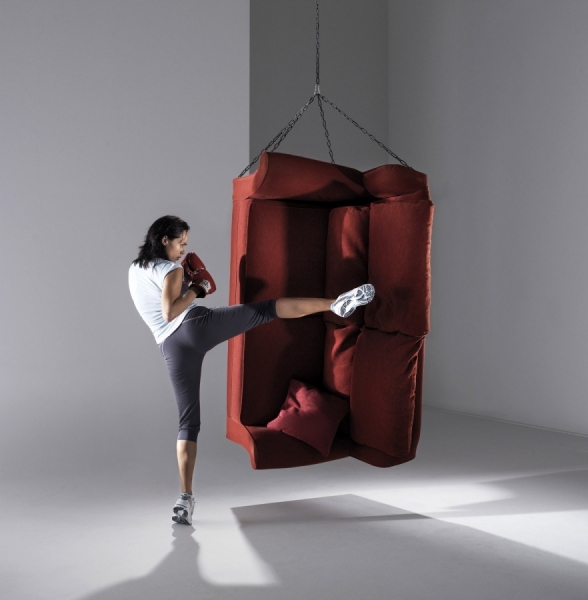 Photograph Nick Dolding Kick Boxer on One Eyeland