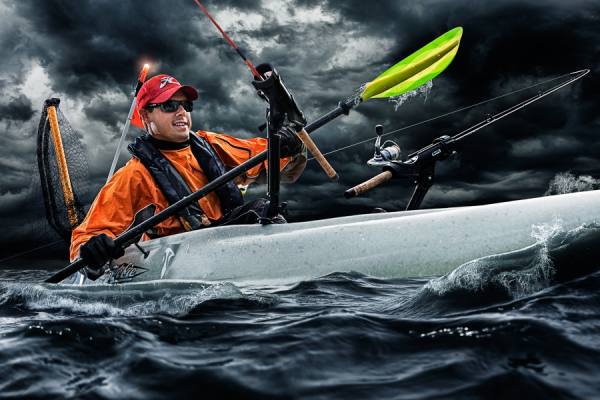 Photograph Scott Bell Man Vs Sea on One Eyeland