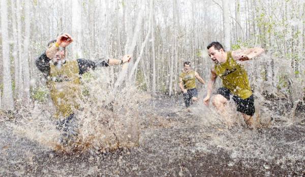 Photograph John Fulton Mud Run on One Eyeland