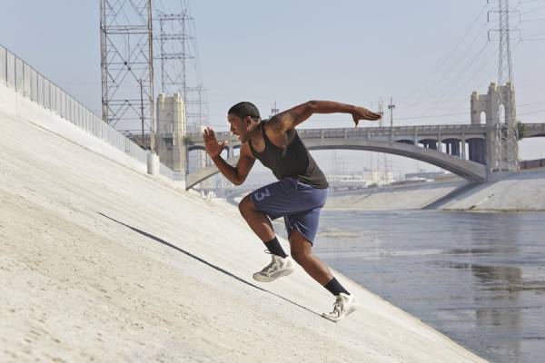 Photograph Tony Garcia Up Hill on One Eyeland