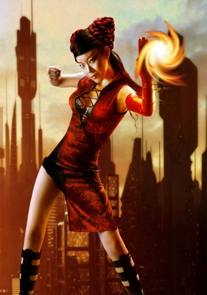 Photograph Vincent Koh Street Fighter on One Eyeland