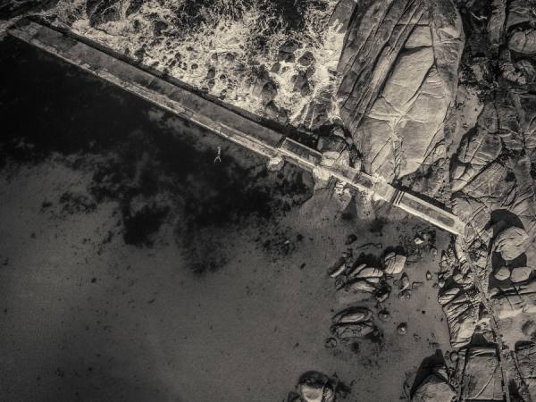 Photograph Antti Viitala Morning Swim on One Eyeland