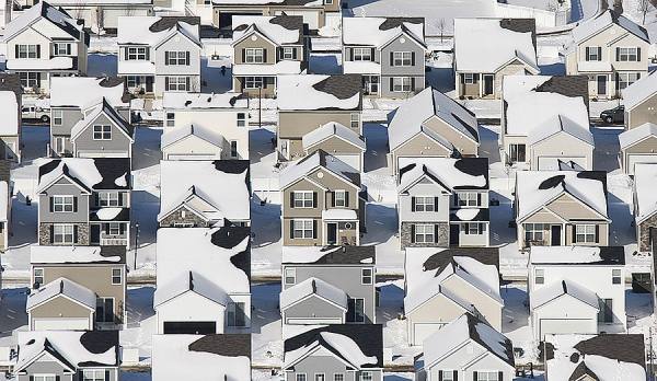 Photograph Larry Hamill Cold New Homes on One Eyeland