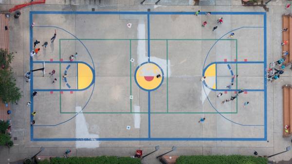 Photograph Craig Kempf Court Aerial on One Eyeland
