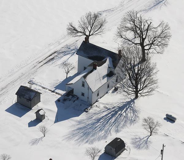 Photograph Larry Hamill Farm House on One Eyeland