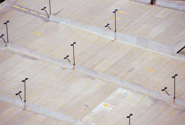Photograph Tony Gale Parking on One Eyeland