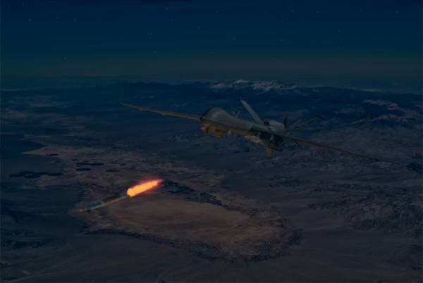Photograph Abie Aguiar Stealth At Night      Mq 9 Reaper Drone on One Eyeland