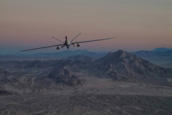 Photograph Abie Aguiar Stealth At Night     Mq 9 Reaper Drone on One Eyeland