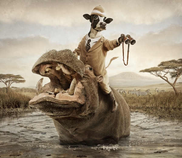 Photograph Andy Mahr Doctor David Livingsteak on One Eyeland