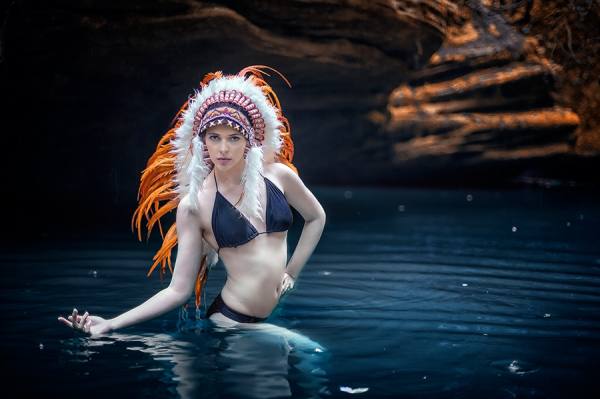 Photograph Raul Egusquiza American Indian Recompilation Ii on One Eyeland