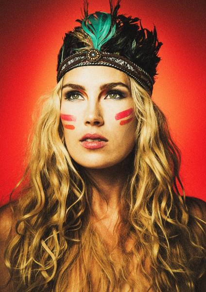 Photograph Jonathan Oakes Beauty Warrior on One Eyeland