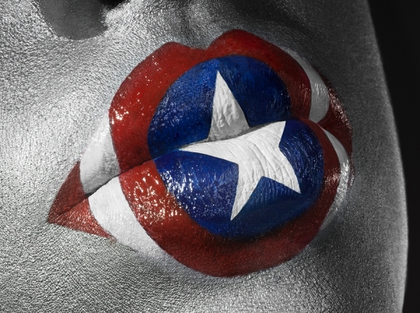 Photograph Jonathan Knowles Captain America on One Eyeland