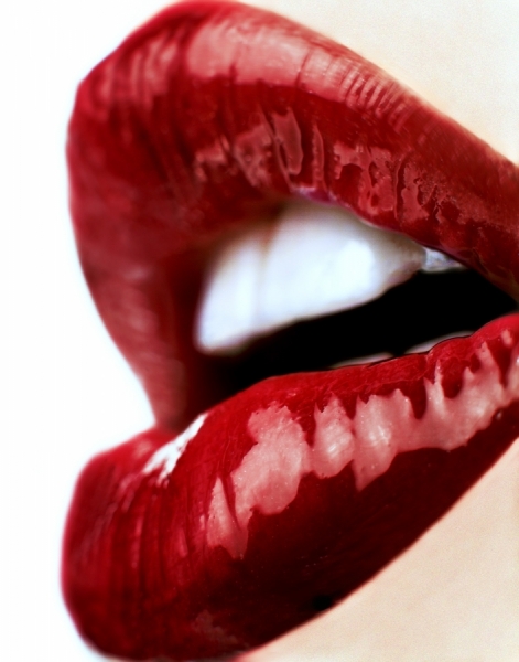 Photograph Richard Radstone Lips on One Eyeland