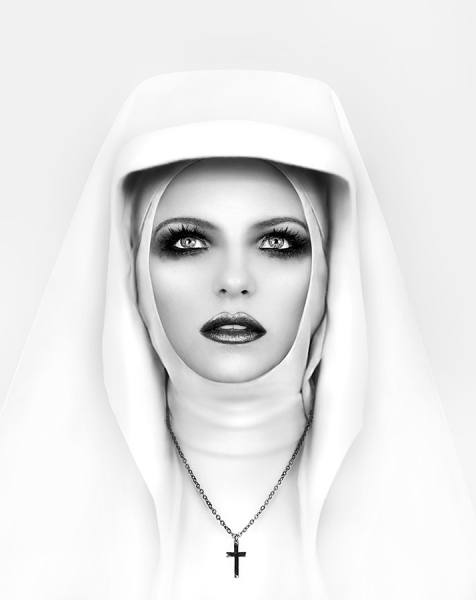 Photograph Olga Barkhatova Nun on One Eyeland
