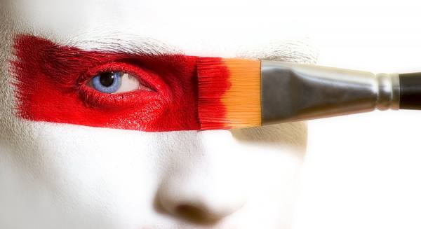 Photograph Ryan Forbes Painted Eye on One Eyeland