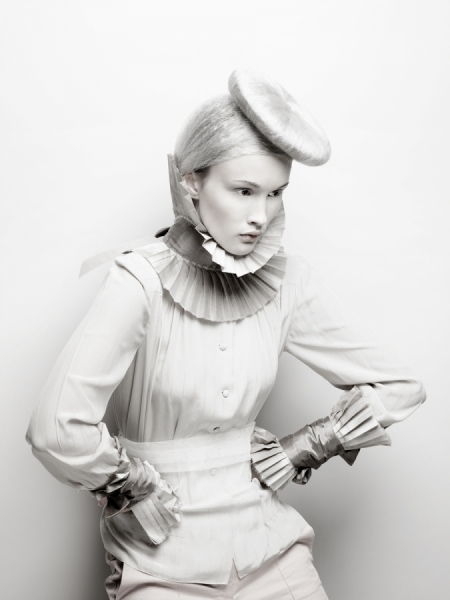 Photograph Dirckx Lieven Porcelain Beauty Shot Of Model An Vande Velde on One Eyeland