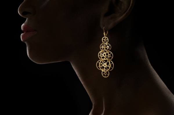 Photograph Tal Silverman Watch Jewellery Earring on One Eyeland