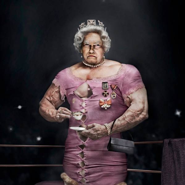 Photograph Oliver Haupt Queen Of England on One Eyeland