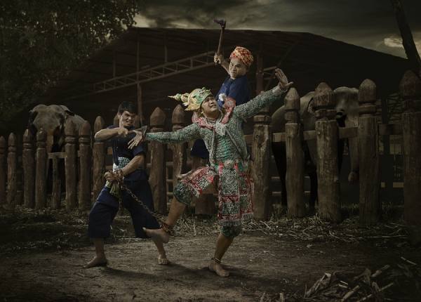 Photograph Chub Nokkaew Khon Show on One Eyeland