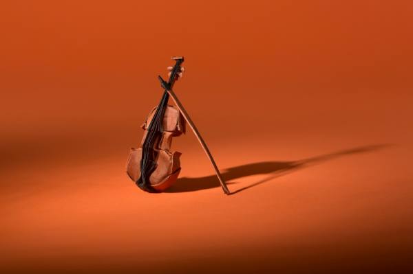 Photograph Mauricio Candela Violin Fold Your Music on One Eyeland