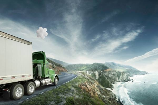 Photograph Matt Sartain 18 Wheeler on One Eyeland