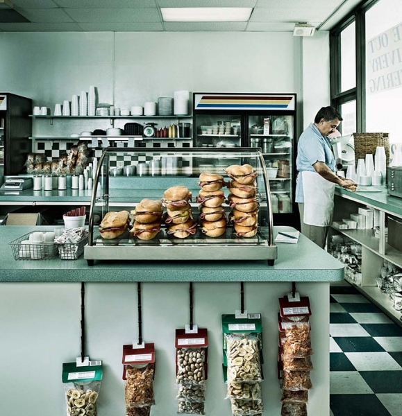 Photograph Pete Barrett Att Sandwich Shop on One Eyeland