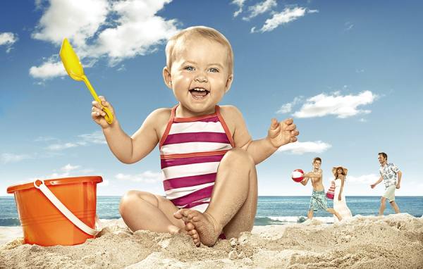 Photograph Ryan Forbes Beach Baby on One Eyeland