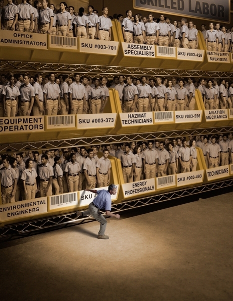Photograph Glen Wexler Bins on One Eyeland