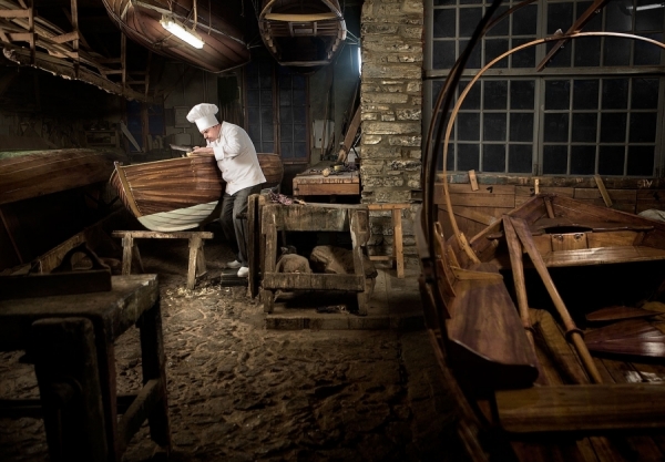 Photograph Davide Bellocchio Chef on One Eyeland