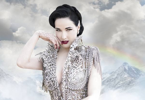 Photograph James Nader Dita Von Teese As Iris on One Eyeland