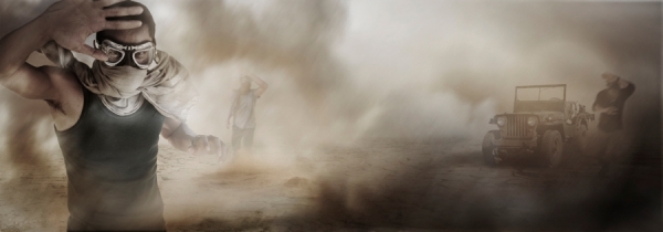 Photograph Bryan Traylor Djarum Sandstorm on One Eyeland