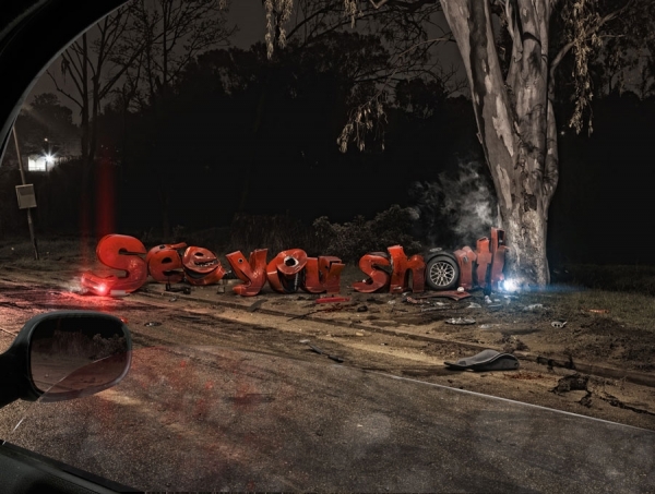 Photograph Vernon Reed Dont Text And Drive on One Eyeland