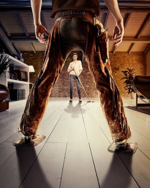 Photograph Paolo Cecchin Duel on One Eyeland