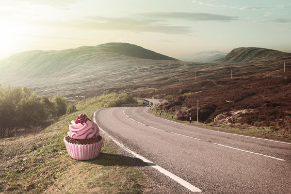 Photograph Diego Arrigoni Eliminate Sugar Excess Cup Cake on One Eyeland