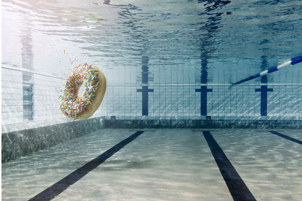 Photograph Diego Arrigoni Eliminate Sugar Excess Donut on One Eyeland