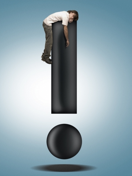 Photograph Mauro Risch Exclamation Mark on One Eyeland