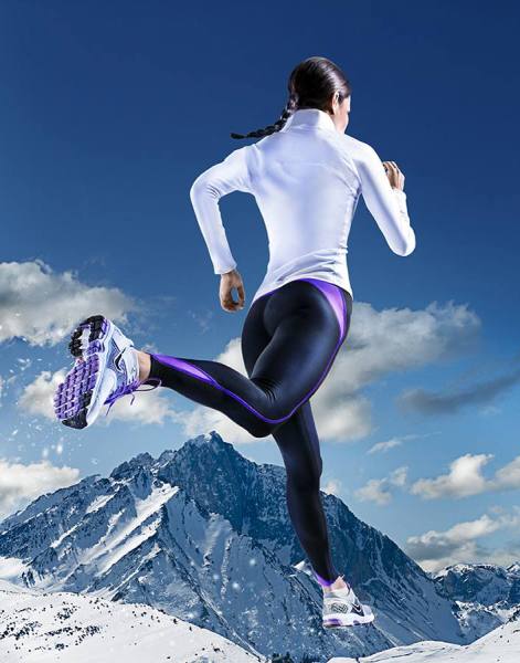 Photograph Ryan Forbes Girl Runner on One Eyeland