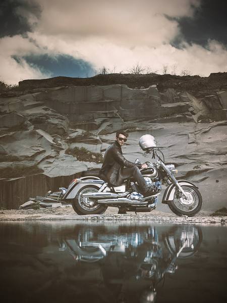 Photograph Jackson Carvalho Motorcycle Adventure on One Eyeland