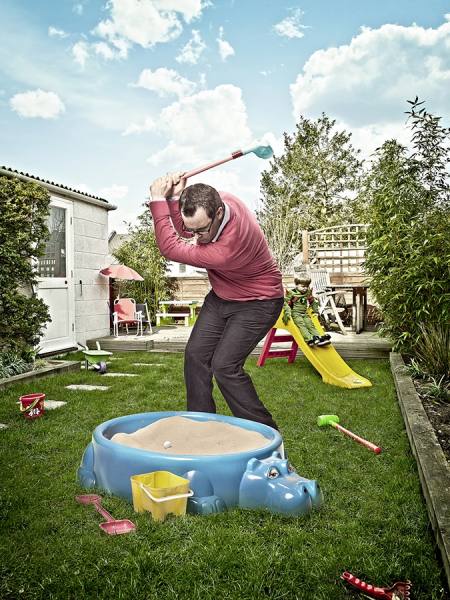 Photograph Philip E James Golf on One Eyeland