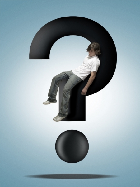 Photograph Mauro Risch Question Mark on One Eyeland