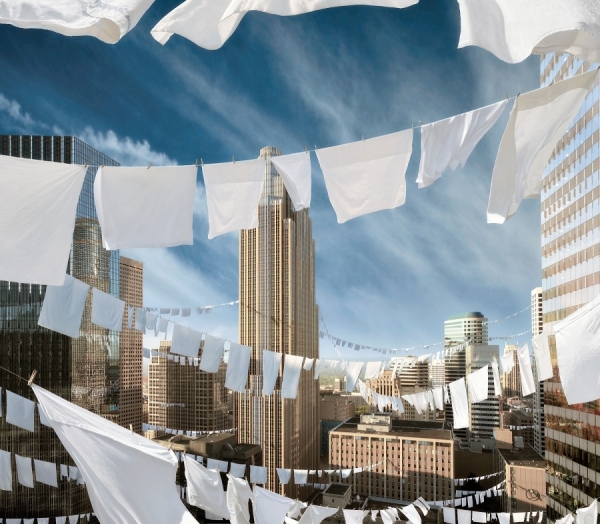 Photograph Alessandro Bavari Sheets on One Eyeland