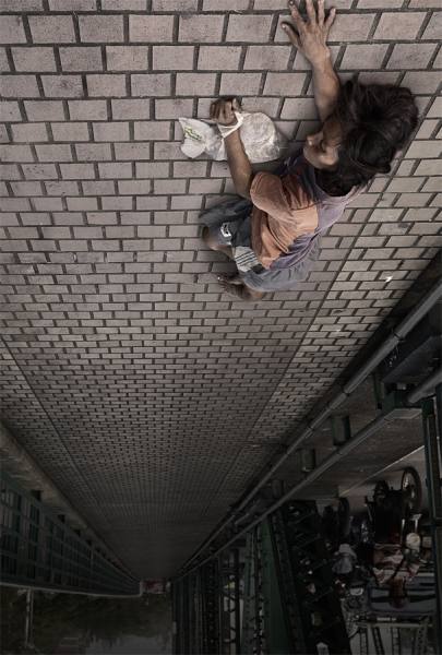 Photograph Chub Nokkaew Street Fall_woman on One Eyeland