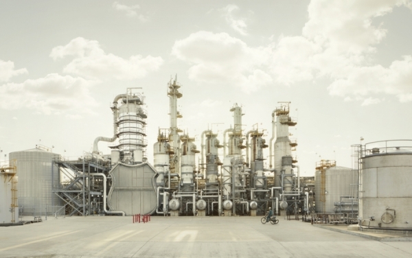 Photograph Erik Almas Union Pacific Chemical Factory on One Eyeland